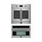Forno 2-Piece Appliance Package - 30-Inch Single Wall Oven and 30-Inch Microwave in Stainless Steel (FBDL-025-01CAUS)