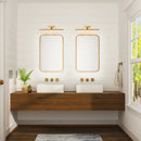 Parrot Uncle Battery-Powered LED Mirror Vanity Light with Remote Control