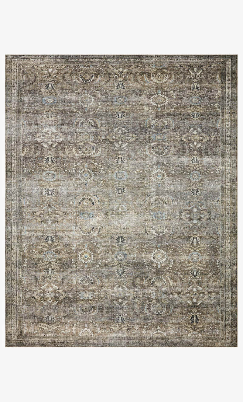 Loloi Layla Traditional in Antique and Moss 9' 6" x 14' Area Rug (LAY-13)