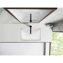 Kingston Brass Courtyard 18-1/4" Ceramic Rectangular Undermount Bathroom Sink, White (LB18127)