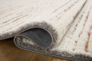 Loloi Levitt Shags in Ivory 9' 3" x 13' Area Rug (LEV-01)