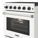 Thor Kitchen 30-Inch Propane Range in White (LRG3001UWLP)