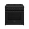 Thor Kitchen 36-Inch Natural Gas Range in Black (LRG3601UB)
