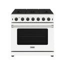 Thor Kitchen 36-Inch Natural Gas Range in White (LRG3601UW)