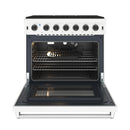 Thor Kitchen 36-Inch Natural Gas Range in White (LRG3601UW)