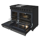 Thor Kitchen 48-Inch Propane Range in Black (LRG4807UBLP)