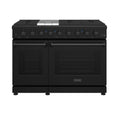 Thor Kitchen 48-Inch Propane Range with 6.75 Cu. Ft. Oven and 7 Cooktop Burners in Black (LRG4807UBLP)