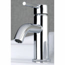 Kingston Brass Concord One-Handle Single-Hole Bathroom Faucet with Push Pop-Up Drain, Polished Chrome (LS8221DL)
