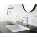 Kingston Brass Concord One-Handle Single-Hole Bathroom Faucet with Push Pop-Up Drain, Polished Chrome (LS8221DL)