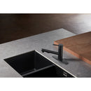 Kingston Brass Gourmetier Concord Single-Handle Pull-Out Kitchen Faucet, Matte Black (LS8400DL)
