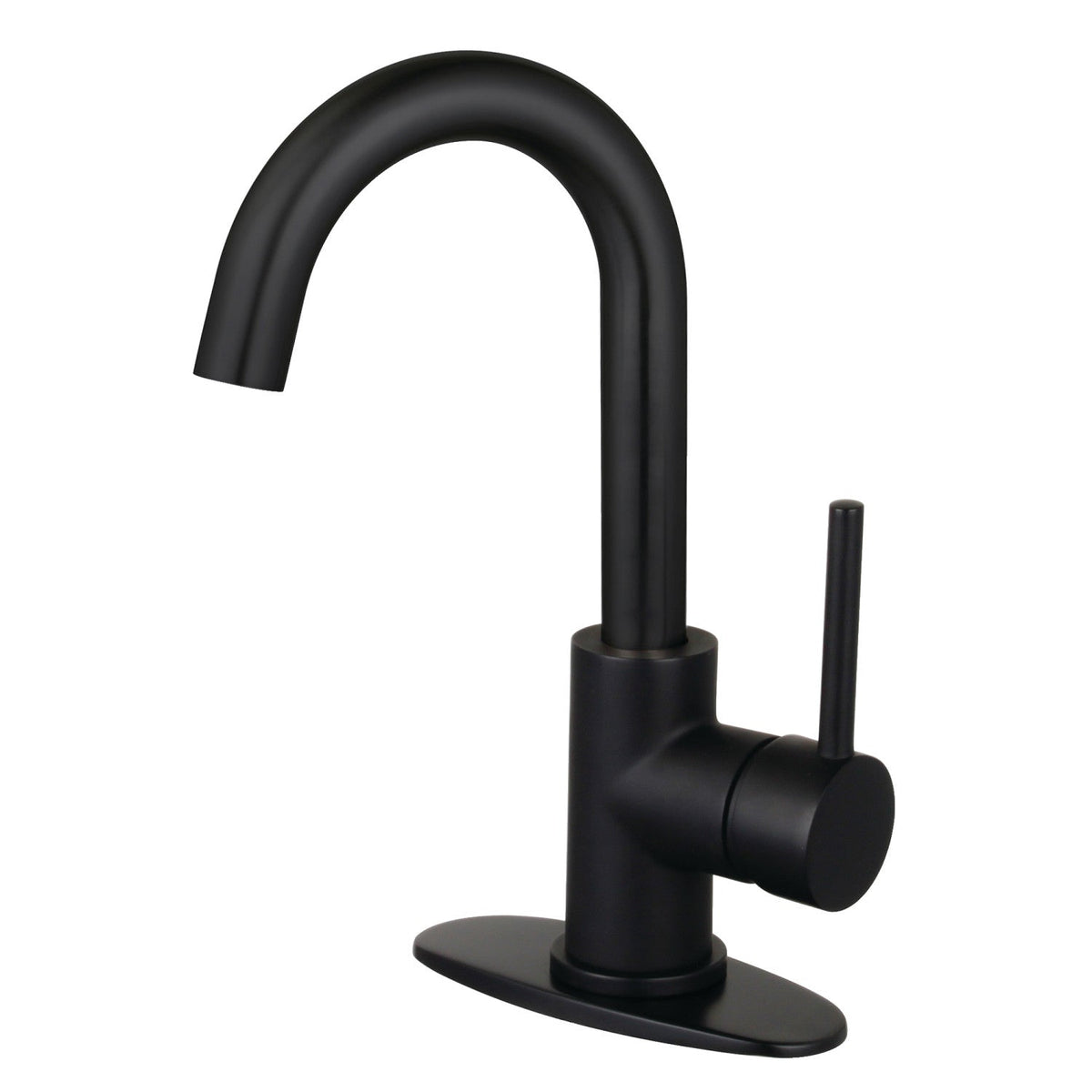 Concord Single-Handle Bar Faucet in Matte Black