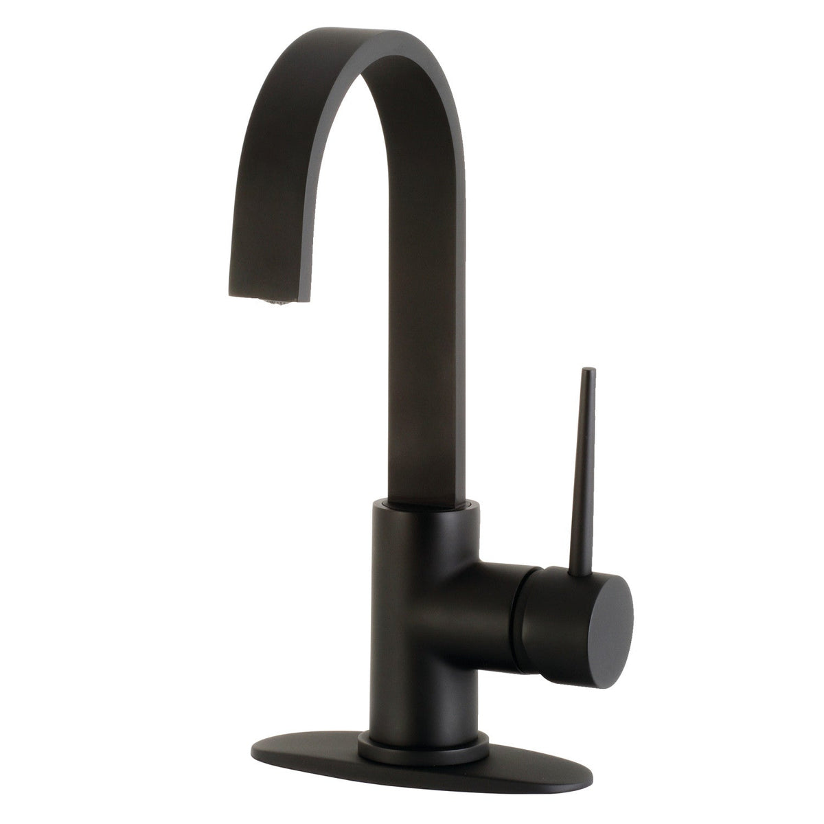 New York Single-Handle Bar Faucet in Matte Black