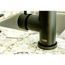 Kingston Brass Gourmetier Concord Single-Handle Pull-Down Kitchen Faucet, Matte Black (LS8720DL)