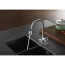 Kingston Brass Gourmetier Concord Single-Handle Pull-Down Kitchen Faucet, Polished Chrome (LS8721DL)