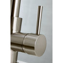 Kingston Brass Gourmetier Concord Single-Handle Pull-Down Kitchen Faucet, Brushed Nickel (LS8728DL)