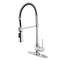 Kingston Brass Gourmetier Concord Single-Handle Deck-Mount Pre-Rinse Kitchen Faucet, Polished Chrome (LS8771DL)