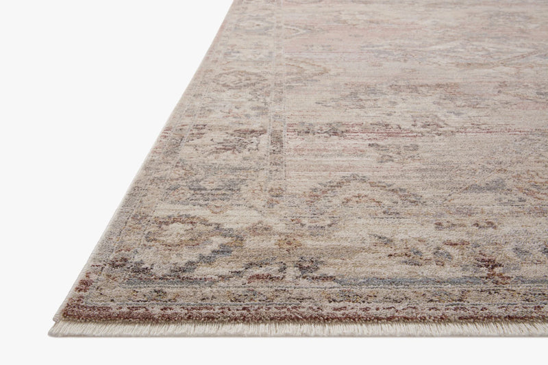 Loloi Area Rug 9' 3" x 13' in Blush and Dove (LYR-01)