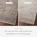 Loloi Runner Rug 2' 7" x 8' in Sunset and Silver (LYR-05)