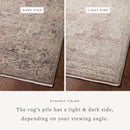 Loloi Runner Rug 2' 7" x 8' in Berry and Stone (LYR-06)