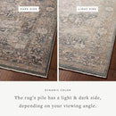 Loloi Area Rug 9' 3" x 13' in Denim and Sand (LYR-06)