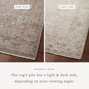 Loloi Accent Rug 2' 3" x 3'10" in Natural and Gold (LYR-06)