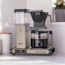 Moccamaster KBGV Select Glass Carafe 10-Cup Coffee Maker in Sandstone with Volume Selector Switch, Automatic Drip-Stop & Auto-off 100 minutes, 40 Ounce, 1.25L (53633)
