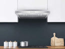 Victory Luna 30-Inch 600 CFM Under Cabinet Range Hood in Stainless Steel with Push Button Control (Luna-M-30)