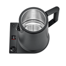 SAKI Luna Pro Variable-Temperature Electric Kettle 1.75 L, 6 Presets & 0-120 min Keep-Warm, Plastic-Free 304 Stainless, Altitude-Calibrated LCD, 1500 W Fast-Boil Auto Shut-Off