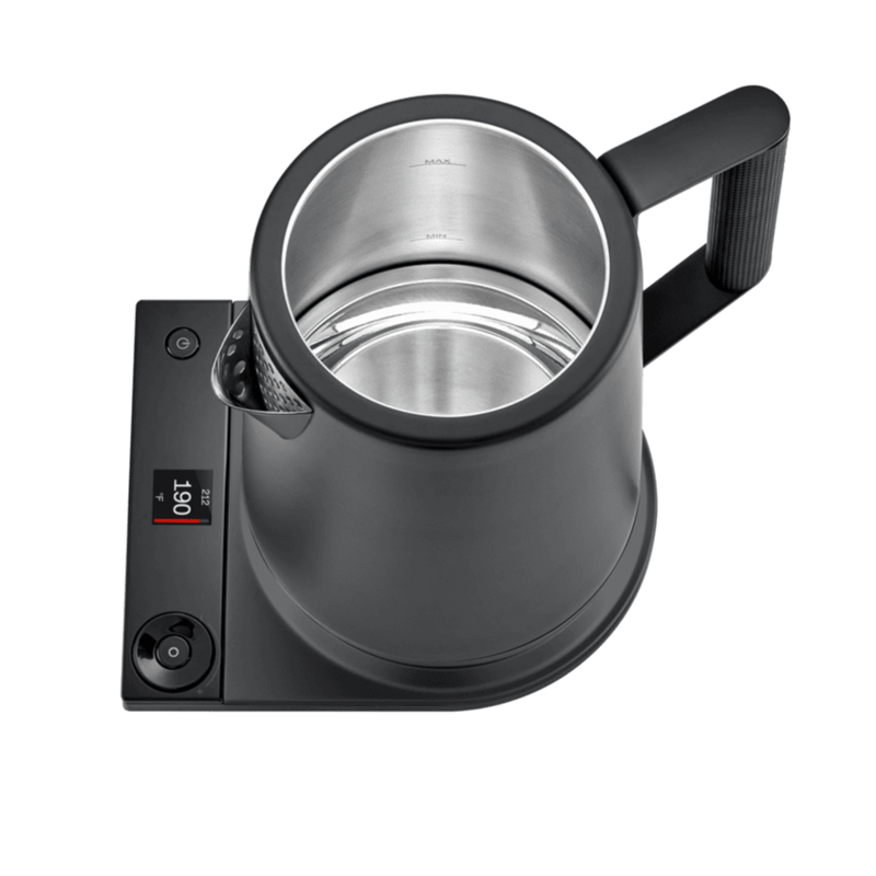 SAKI Luna Pro Variable-Temperature Electric Kettle 1.75 L, 6 Presets & 0-120 min Keep-Warm, Plastic-Free 304 Stainless, Altitude-Calibrated LCD, 1500 W Fast-Boil Auto Shut-Off