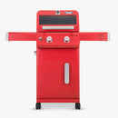 Monument Mesa Propane Gas Grill in Red Powder Coated with 2 Burners (M200R)