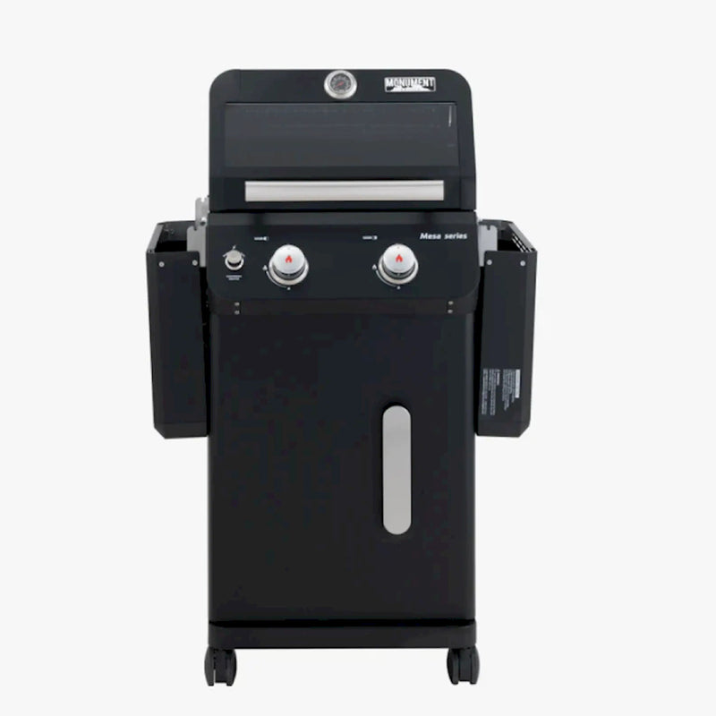 Monument Mesa Propane Gas Grill in Black Powder Coated with 2 Burners (M220)