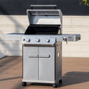 Monument Mesa Propane Gas Grill in Stainless Steel with 3 Burners (M305)