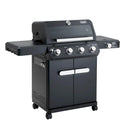 Monument Mesa 4 Burner Black Powder Coated Propane Gas Grill (M425)