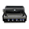 Mont Alpi 400 32-Inch Built-In Propane Gas Grill in Black Stainless Steel (MABI400-BSS)
