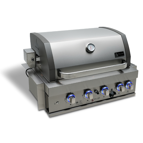 Mont Alpi 400 32-Inch Built-In Propane Gas Grill in Stainless Steel (MABI400)