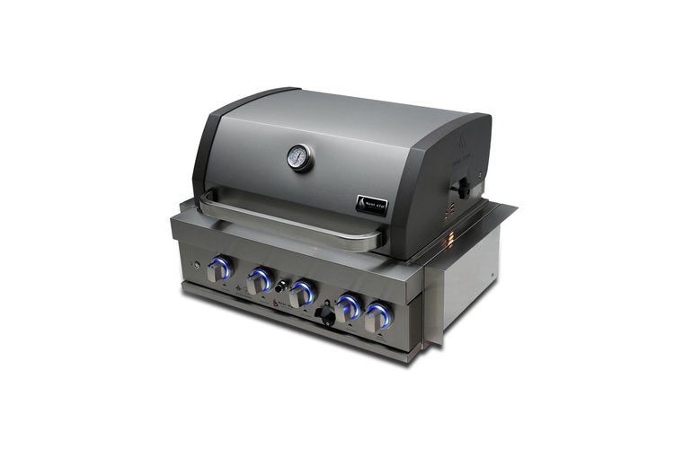 Mont Alpi 400 32-Inch Built-In Propane Gas Grill in Stainless Steel (MABI400)