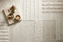 Loloi Area Rug 7' 9" x 9' 9" in Ivory and Pebble (MAN-01)