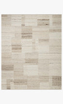 Loloi Area Rug 9' 6" x 13' 6" in Natural and Stone (MAN-01)