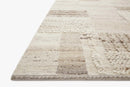 Loloi Area Rug 9' 6" x 13' 6" in Natural and Stone (MAN-01)