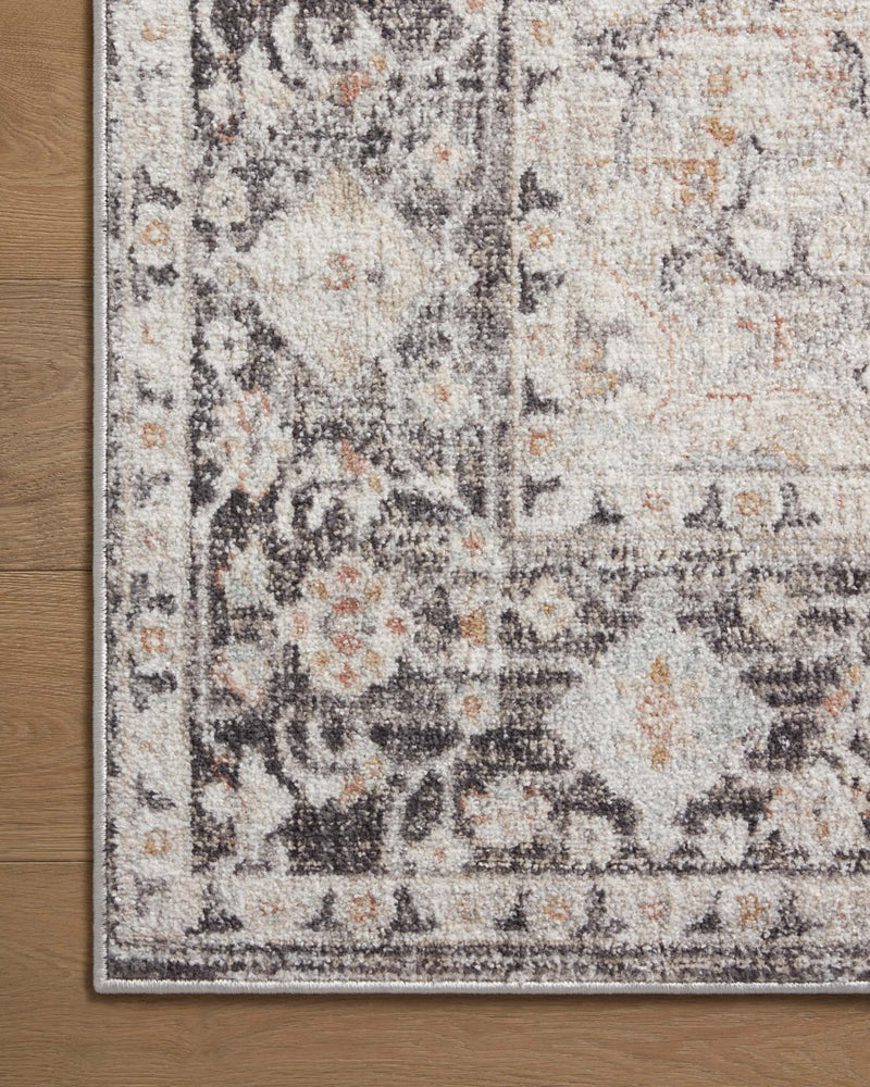 Loloi II Accent Rug 3' 9" x 5' 9" in Charcoal (MON-01)