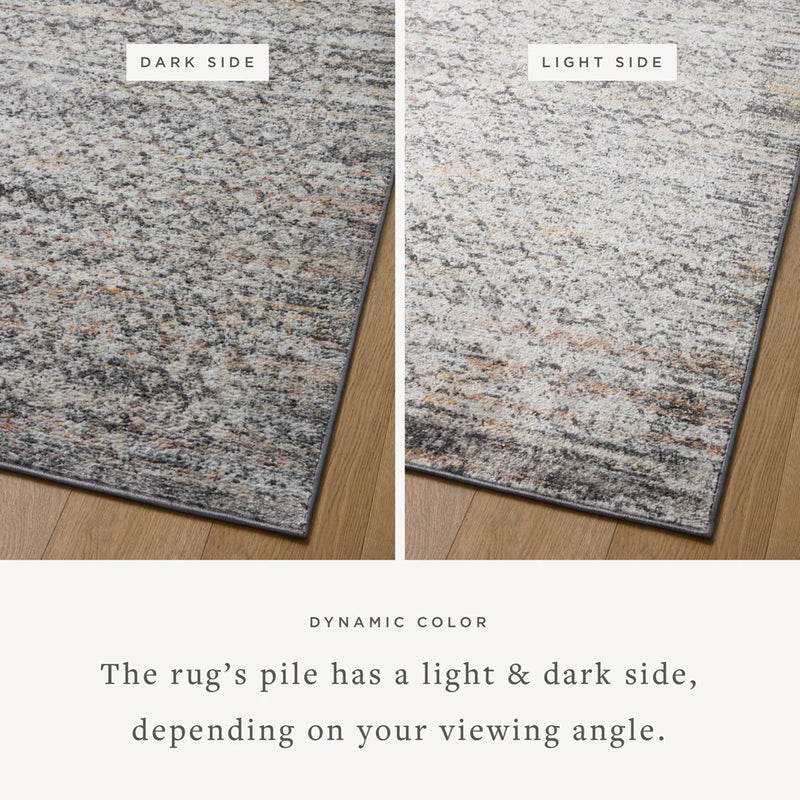 Loloi II Runner Rug 2' 6" x 7' 9" in Gray (MON-03)