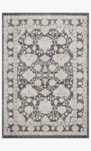 Loloi II Accent Rug 2' 6" x 5' 9" in Charcoal and Natural (MON-05)