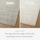 Loloi II Area Rug 11' 6" x 15' in Sand and Sunrise (MON-05)