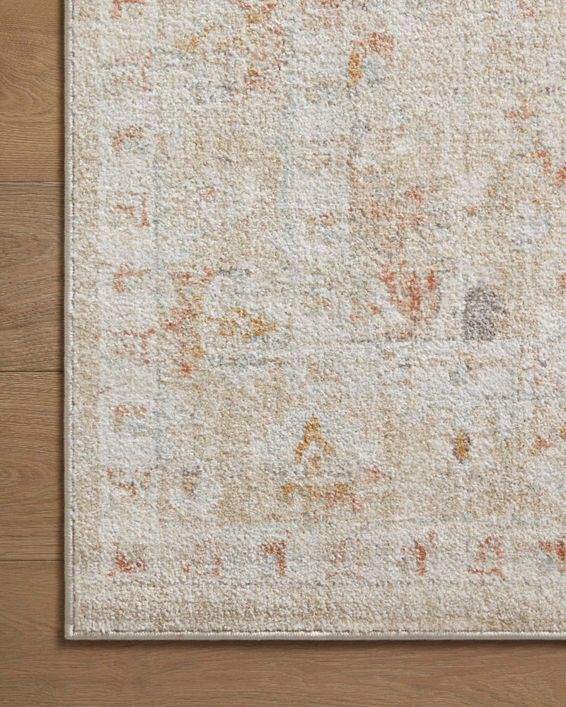 Loloi II Accent Rug 2' 6" x 5' 9" in Sand and Sunrise (MON-05)