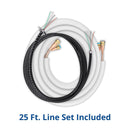 MRCOOL DIY® 5th Gen E Star 12,000 BTU Single Zone Mini Split Complete System with 25 Ft. Line Set, 115V (DIY-12-HP-WM-115D25-O)