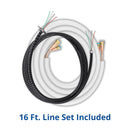 MRCOOL DIY® 5th Gen EasyPro 18,000 BTU Single Zone Mini Split Complete System 230V with 16 ft. DIY Quick Connect Line Set and DIYPRO Cable (EZPRO-18-HP-23016D-O)