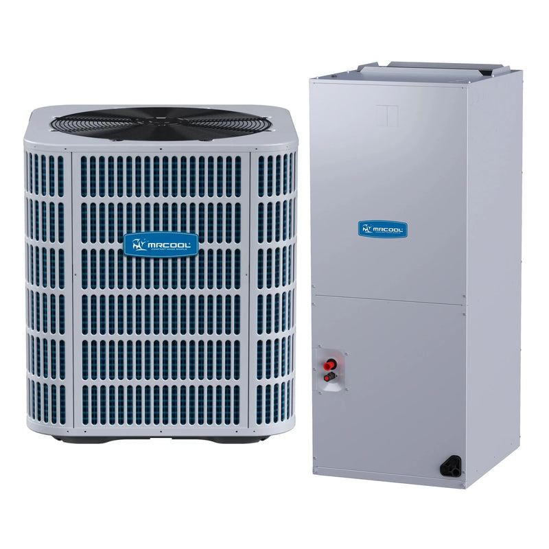 MrCool ProDirect 3rd Gen - Central Heat Pump Split System - 3 Ton, 15.2 SEER2, 36K BTU, ECM Air Handler - Multiposition
