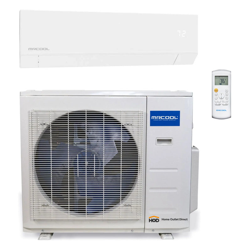 MRCOOL Olympus Mini Split - 12K BTU, 1 Ton, Up to 25.5 SEER, Ductless Heat Pump Condenser with Wall Mounted Air Handler