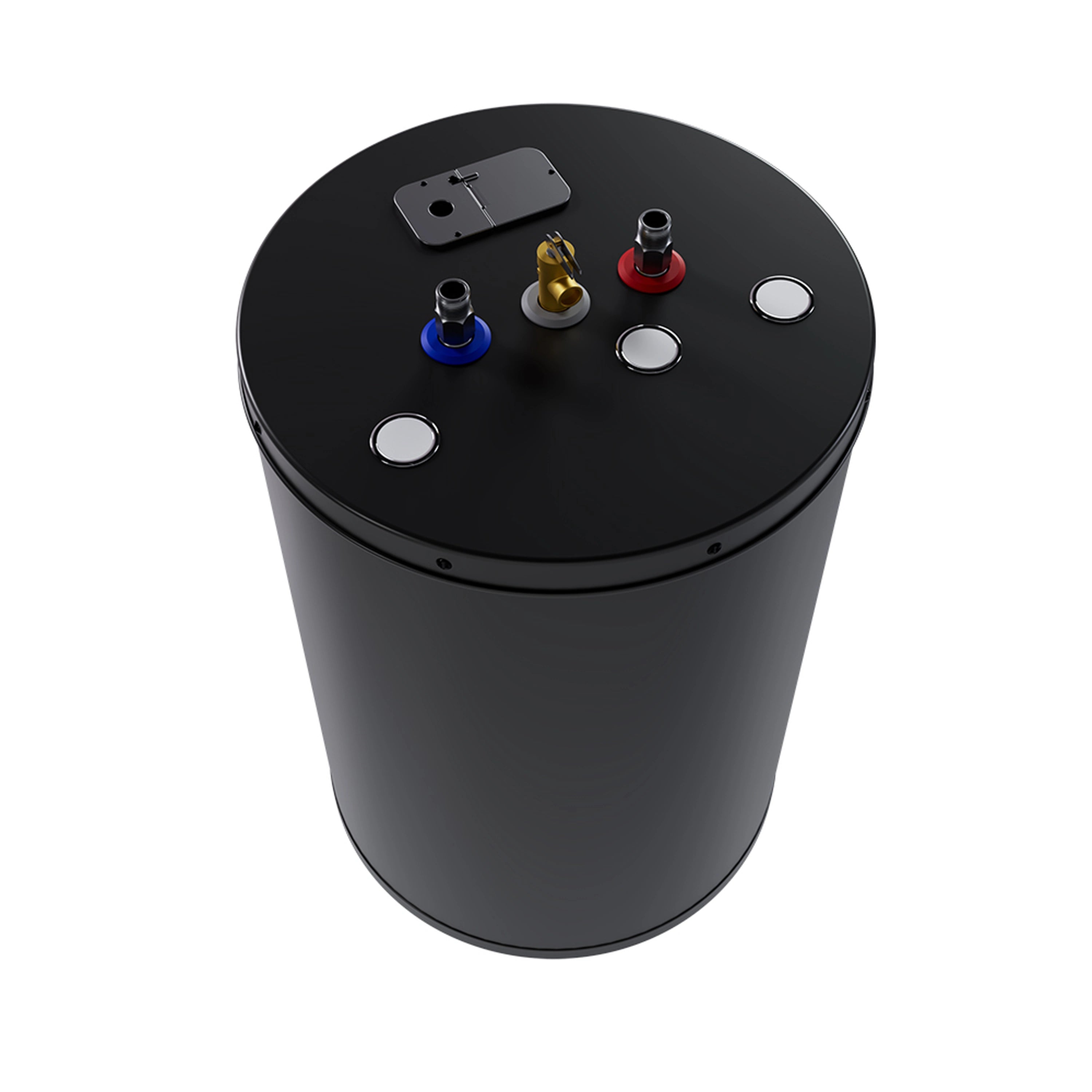 MRCOOL electric tank water heater, top control panel with colored connectors