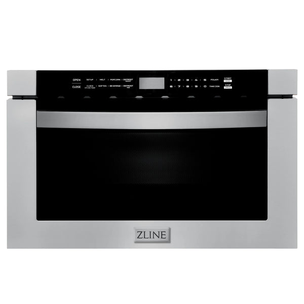 ZLINE 24-Inch 1.2 cu. ft. Built-in Microwave Drawer in Stainless Steel (MWD-1)